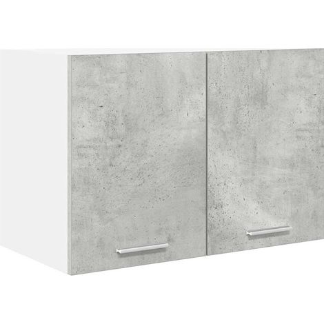 Mueble colgante Gris Concreto y 60 x 31 x 40 cm vidaXL (1/5)