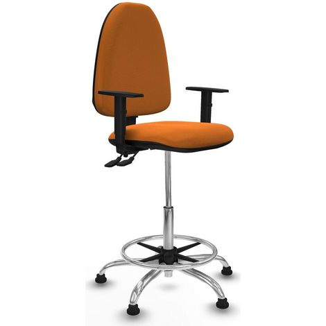 Piqueras y Crespo B1D05RT Silla de oficina naranja ergonómica