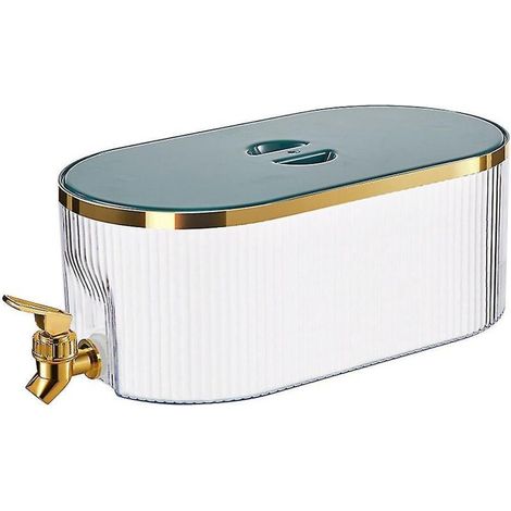 Distributeur de boissons réfrigéré avec robinet, réservoir d'eau en plastique étanche, distributeur de boissons fraîches (1/5)