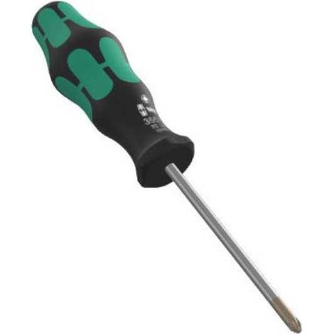 Tournevis Pozidriv Wera 355 PZ PZ1 x 80 mm Manche Kraftform Plus (1/3)