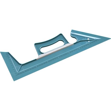 Nespoli Anstreichschiene Easy-Touch 45cm Petrol Tapezierwerkzeug biegsamen Griff