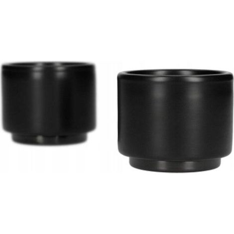 Fellow Monty Espresso-Tassen Set Schwarz 90 ml Doppelwandig