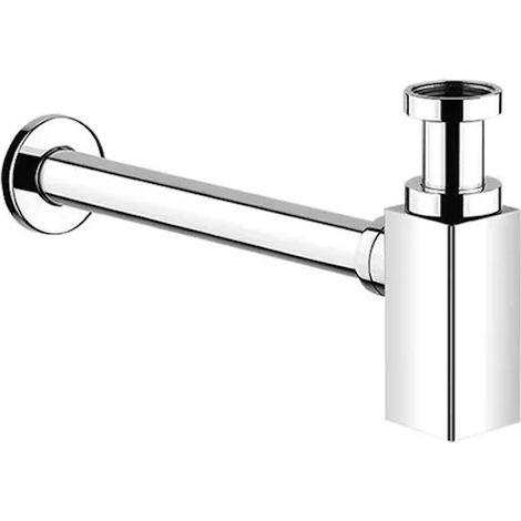 Ablaufgarnitur Siphon Waschbecken Chrom (1/2)