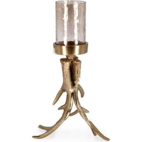 Portacandela Sagar oro H34 cm (1/3)