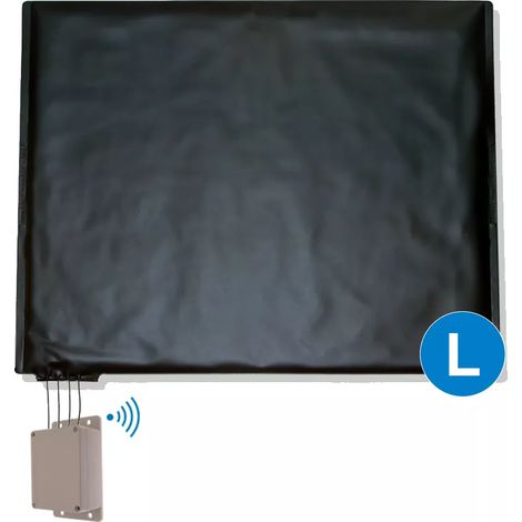 Tapis supplémentaire de détection de pression avec émetteur sans-fil anti-vandale étanche IP65 - Taille L (gamme BT) (1/5)