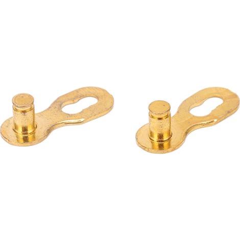 Set mit 2 fehlenden Kettengliedern für Fahrräder, aus Aluminiumlegierung, mit Magic Loop, für 6/7/8-Gang-Ketten und Mountainbikes. (1/5)