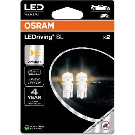 Osram Led Premium Nuovo W5W Ambra epack (1/2)