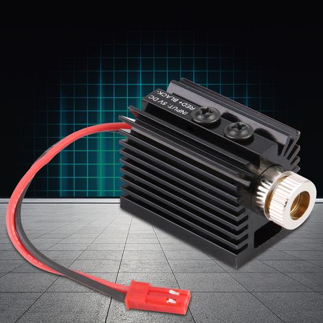 45nm Blauviolettes Licht Laserkopfmodul Zubehör für Lasergravurmaschinen (180mW) (1/5)