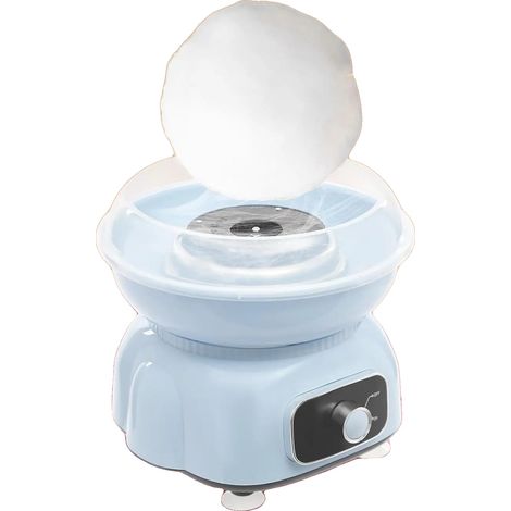 Macchina per zucchero filato, potenza 500W, design da tavolo, blu, 220V-a (1/2)