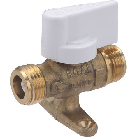 – Robinet d'arrêt pour gaz naturel – Filetage mâle 1/2 – Débit 1.6 m3/h à 21-37 mbar – Obturateur de sécurité intégré (1/5)