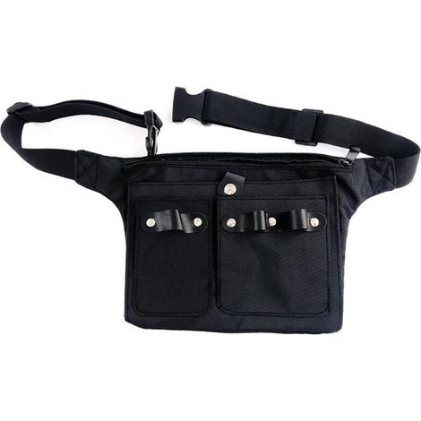 Sac pour ciseaux de coiffure, sac de coiffure, ceinture, multifonctionnel, ciseaux de coiffure, outil de rangement, outil de coupe, sac de transport (1/5)