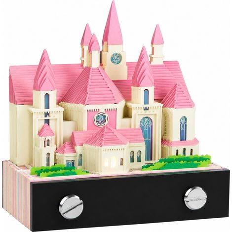 Calendrier 2026 en papier sculpté 3D, bloc-notes pour église, décoration de bureau pour la maison ou le bureau, cadeau de Noël (1/5)