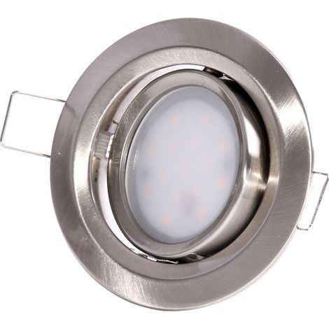 Paulmann 93877 Coin Slim Lampada LED da incasso LED (monocolore) LED a montaggio fisso 6 W Ferro (spazzolato) (1/5)