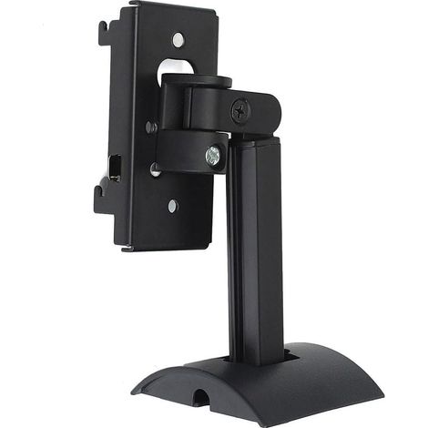 Kompatibel mit Bose UB-20 II/Bose Cinemate Lifestyle Wandhalterung, Bose UB-20 II/Bose Cinemate Lifestyle Ständerhalterung Zubehör, Lautsprecherzubehör Rack (Schwarz) 2 Stück (1/5)