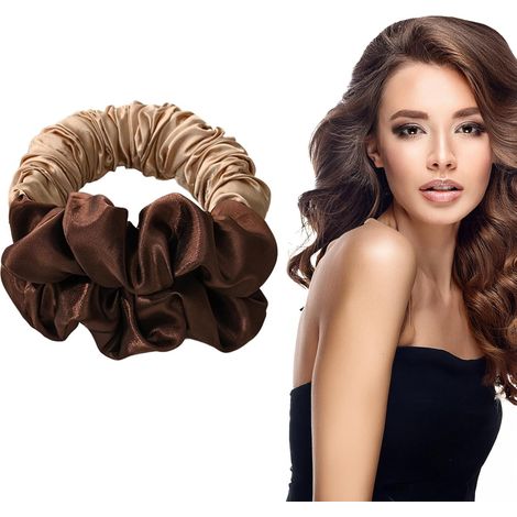 Outil pour chignon, fer à friser sans chaleur, élastique pour cheveux, fer à friser portable, accessoire pour chignon (1/5)