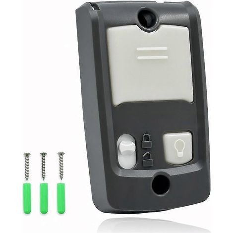Console murale améliorée pour ouvre-portes de garage Genie série II, remplace GBWCSL2-BX 39165R, GBWC2-BX et GPWC-2WLB 37351R (1/5)