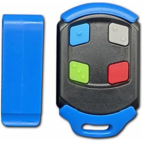 1 télécommande duplicateur porte garage, 4 boutons, fréquence 2,4 GHz, portée 150 m, compatible multi-marques, usage résidentiel
