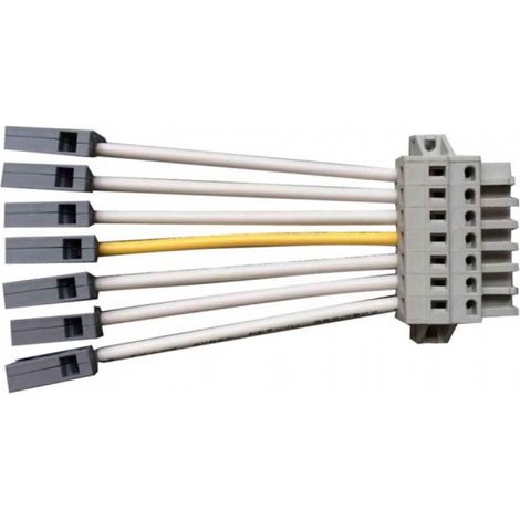 Connettore Maschio Di Alimentazione a 8 Ingressi per Plafoniera Led Lineare A Sospensione SKU-1368 (1/3)