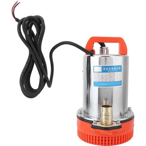 Ej.Life Tauchpumpe, Wasserpumpe, Bewässerungspumpe, Tieftauchpumpe DC 12V (1/5)