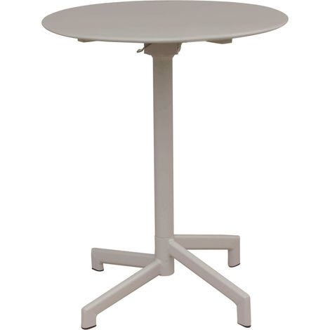 Tavolo da Esterno Rotondo cm 60 - LARRY - Colore: Verde Menta (1/5)