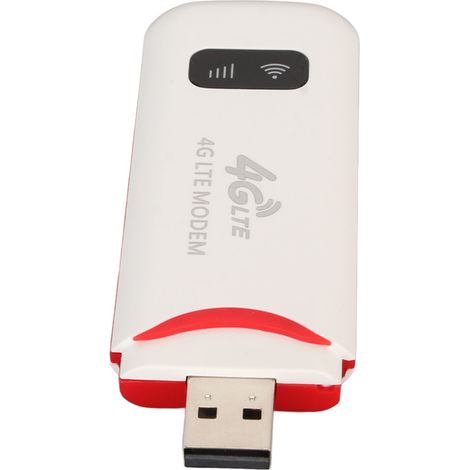Routeur Wi-Fi mobile 4G avec emplacement pour carte SIM, 300 Mbps, déverrouillable, point d'accès Wi-Fi de poche, blanc