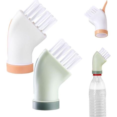 Set mit 10 Mehrzweck-Reinigungsbürsten für Fugendüsen, Reinigungsbürsten für Bereiche mit Anschlussmöglichkeit an eine Wasserflasche, Reinigungsbürsten für Nass- und Trockenräume (1/5)