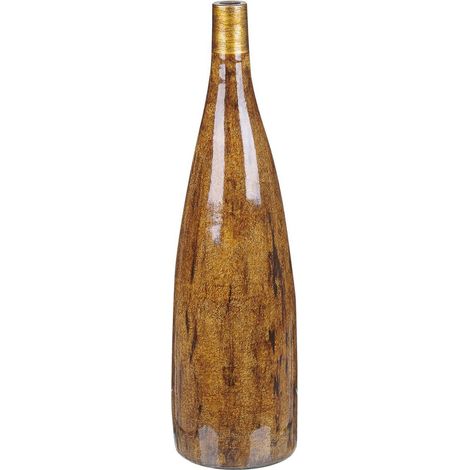 Blumenvase BURGOS Keramik 52 cm Braun (1/5)