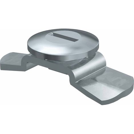 OBO Bettermann Verrou rotatif pour couvercle Acier galvanisé à chaud, 6065112 (1/2)