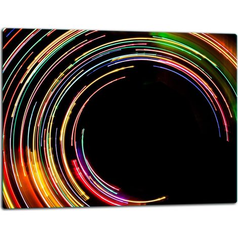 Glasschneidebrett 52x40 schwarz (1/5)