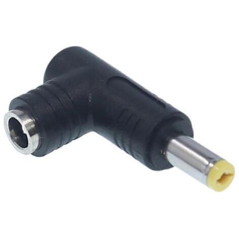 Universeller DC-Adapter 5,5 mm x 2,5 mm Buchse auf 5,5 mm x 2,1 mm Stecker – Netzstecker-Konverter (1/4)