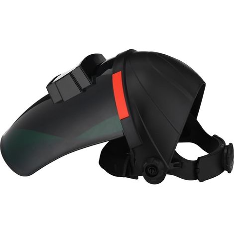 Masque de Soudage Protège Les Yeux Solaire à Assombrissement Automatique en PC Noir Réglage de Sensibilité Lors des Travaux de Soudage à l'arc (1/5)