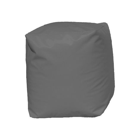 Pouf Cube Gris Gris clair 45x38x38 cm