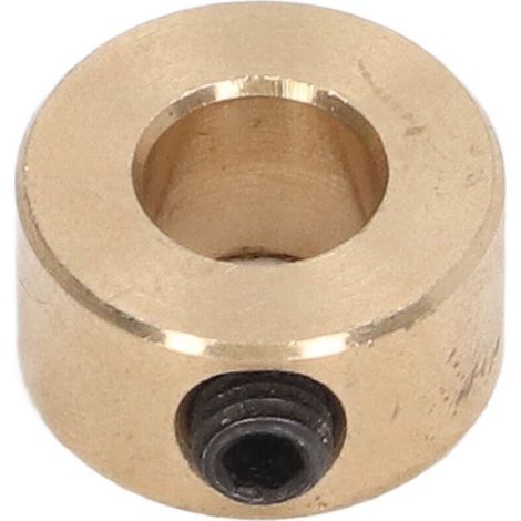 Butée de perçage en laiton, collier de profondeur, anneau de perçage, positionneur pour le travail du bois, 8mm/0,31 pouces (1/5)
