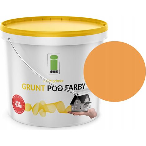 Imprimación de silicona para pintura de fachadas, color amarillo azafrán, tono amarillo, 10 L (1/5)