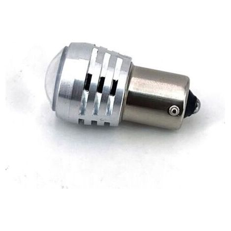 Feu de Recul LED Ultra-Lumineux 1pc – Alarme Sonore 115dB, Ampoule XBD 10W (Compatible P21W/1156/BA15S), Robuste pour Camions, Camping-Cars et Motos, Installation Facile, Tension 24V