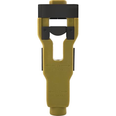 Outil à Mortaiser pour Targette de Porte en Acier Allié Frappe et Guidage Précise pour Installation de Serrurerie (1/5)