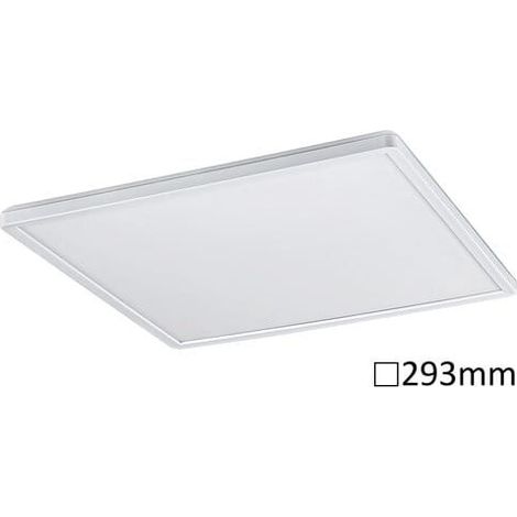 Plafoniera incasso LED quadrata 29,3cm 18W 4000K bianca