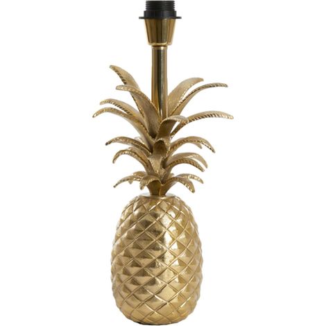 Light & Living - lampada da tavolo - Pineapple - oro - metallo -