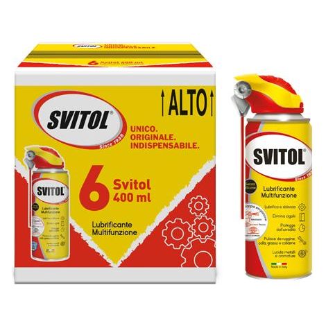 Lubrificante multifunzione Svitol spray doppia erogazione cannuccia 400ml