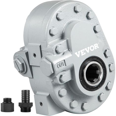 VEVOR Hydraulic Pump 21.2GPM Hydraulic Motor 540RPM Log Splitter 2250PSI Hydraulic Splitter SAE 12 Outlet Port Hydraulic Pump for Log Splitter for Truck Tailgate Lift,Scissor Lift, Dump Trailer (1/5)