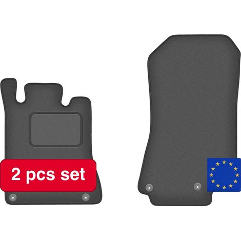 Autofußmatten, langlebige Konstruktion, maßgeschneiderte Passform, grau (1/5)