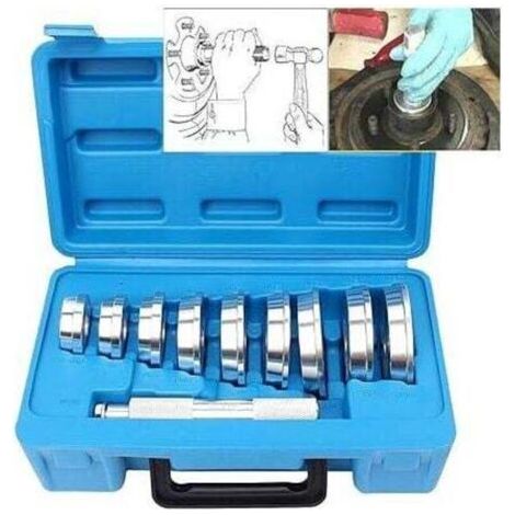 NALOOKAMIC Extracteur Hydraulique de Roulement, 10 pièces Extracteur de roulements de voiture presse hydraulique outils mécaniques de voiture pour (1/3)