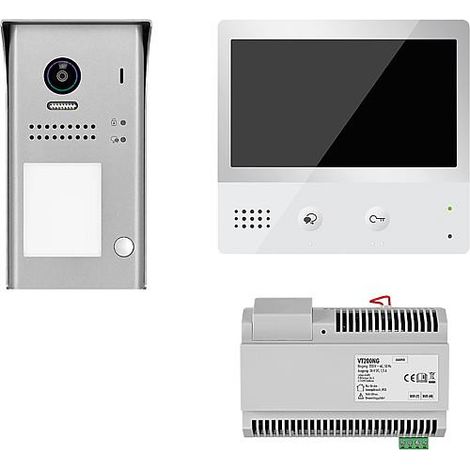 Interphone video VT200 en saillie, 1x porte, 1xtouche 1x Touch Station interne KB