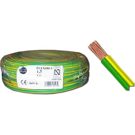 Cavo elettrico flessibile L/alogeno 2,5 mm x 100 m TTH 2,5 BC