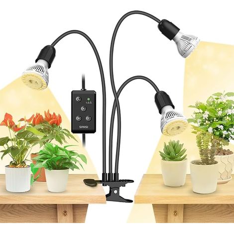 Horticultural Light, Black, Heads, Timer (1/5)