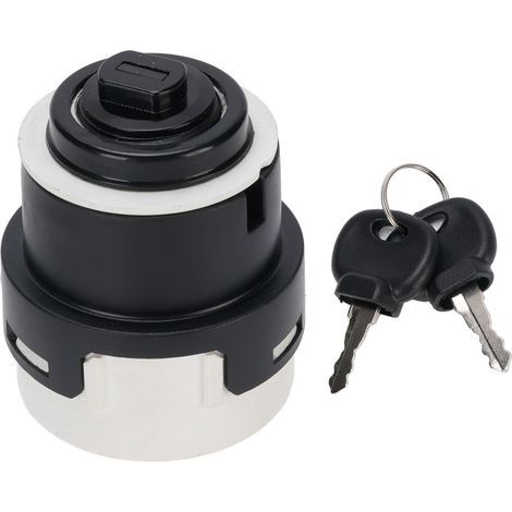 Ortviai Contacteur d'allumage étanche pour chariot élévateur Linde 351/350 - Réf. 0009730212 avec 2 clés (1/5)
