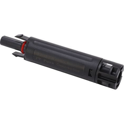 Connecteur de fusible en ligne PV en cuivre pur galvanisé, porte-fusible photovoltaïque PPO étanche IP68 1000V 20A pour installation solaire (1/5)