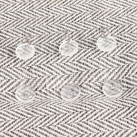 Lot de 10 vis à tête transparente pour meubles rembourrés, housses, jupes de lit, canapés, voitures, fourgonnettes, meubles de m (1/5)