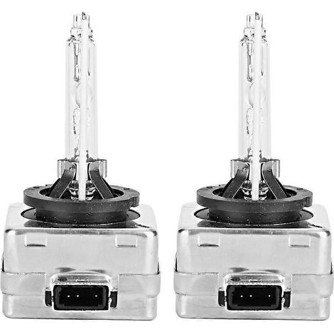 2Pcs Ampoules HID Xenon D1S 35W 6000K Blanc Bleu, Phares Avant Voiture, Remplacement Lampe Haute Performance (1/4)