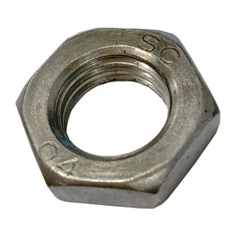 M12 Hexagon Thin Nut - Din 439 - Self Colour Mild Steel (1/2)